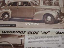 Oldsmobile pictorial news 1939 -myyntiesite