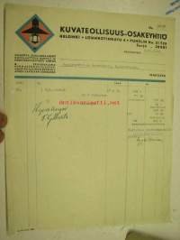 Kuvateollisuus Oy, Helsinki, 8.12.1942 -asiakirja