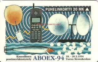 Puhelinkortti   P3   Aboex 2