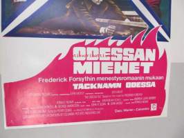 Odessan miehet - Täcknamn Odessa -elokuvajuliste, Jon Voigt, Ronald Neame