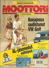 Moottori  1992  nr 1 &amp; Automatkailu / Koeajossa VW Golf