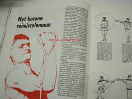 Moottoriurheilu 1965 nr 2, sis. mm. seuraavat artikkelit / kuvat, mainokset; Isuzu Bellett kansikuva, Leningrad-Helsinki jääspeedway, Elefantentreffen, SA ajaa