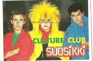 Culture Club, Suosikki - lehden  tarra  7x6 cm