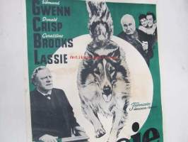 Lassie lain kourissa - Lassie inför lagen -elokuvajuliste, Edmund Gwen, Donald Crisp, Richard Thorpe