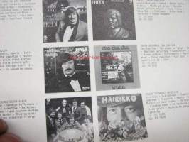Finnlevy kotimaisia LP-levyjä &amp; kasetteja 1978 -myyntiluettelo