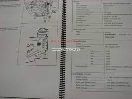 Derbi 50 c.c. engine 6 gears -shop manual, korjaamokirja