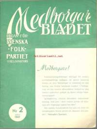 Medborgarebladet 1947 nr 2