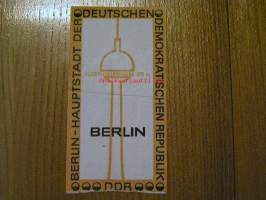 matkalippu  berlin  ddr