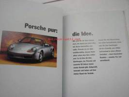 Porsche  Der Boxster -myyntiesite / myyntikirja - sales brochure (book)
