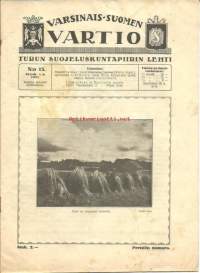 Varsinais-Suomen Vartio 1922 nr 15