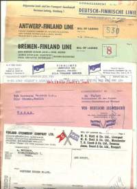 Laivojen konnossemetteja 6 eril 1960 erä 2