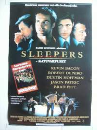 Sleepers – katuvarpuset. Elokuvan ohjasi Barry Levinson ja pääosissa ovat Kevin Bacon, Billy Crudup, Robert De Niro, Dustin Hoffman, Jason Patric ja Brad Pitt,