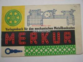 Merkur Metallbaukasten Vorlagenbuch