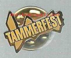 Tammerfest - pinssi,  rintamerkki