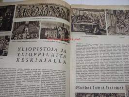 Uusi Suomi Sunnuntailiite 1939 nr 38 sis. mm. seur. artikkelit / kuvat; Kansikuva Porthanin patsas 9.9.1864, Taiteilija A. Ravander-Rauas, Pienviljelijän työ,