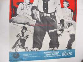 Bonzo - apinalurjus - Bonzo - apskälm -elokuvajuslite, Ronald Reagan, Diana Lynn, Frederick de Cordova