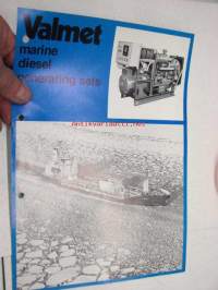 Valmet marine diesel generating sets -myyntiesite
