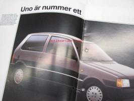 Fiat Uno -myyntiesite ruotsiksi