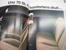 Fiat Uno -myyntiesite ruotsiksi