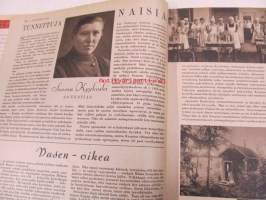 Kotiliesi 1942 nr 17, syyskuu. Aiheita: korvikekenkä on talvikenkäkin, tunnettuja naisia Suoma Kyykoski, suunnittelemme maalaiskodin huoneita.