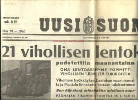 Uusi Suomi  nro 29 / 31.1.1940