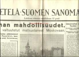 Etelä-Suomen Sanomat nro 59 / 12.3.1940