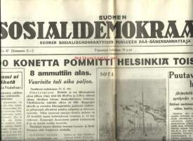 Suomen Sosiaalidemokraatti   nro 47 / 18.2.1944