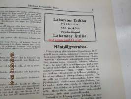 Teknillinen Reklaamilehti Alinko Tekniskt Reklamblad 1929 nr 6 -tukkuliikkeen asiakas- ja mainoslehti