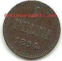 1 penni 1894