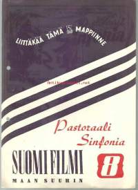 Suomi filmi, maan suurin,  nro 8 - 1947 - liittäkää tämä S-filmi mappiinne