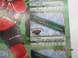 NHL / LNH Hockey 2011-12 Sticker Album / Album D´Autocollants -tarrakirja