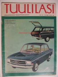 Tuulilasi  1967 / 10 -kansikuva Audi
