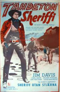 Tähdetön sheriffi Jim Davis - elokuvajuliste