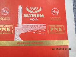 Olympia kahvi / kaffe - Pohjoismaiden Kahvikomppania -etikettipainate