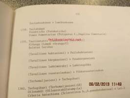 Sieninimistö - Svampnamn - noin 1560 lajia, niiden suomalaiset, ruotsalaiset ja tieteelliset nimet synonyymeineen