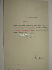 Herbert Emerik Aalto -Rautatiehallituksen määräyskirja 1913 -Sockenbackan aseman päällikkyys