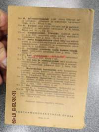 Autoilijan lakikirja 1926