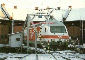 Turku Veturitallit Sr 2 nro 3208, 1997   veturi  juna