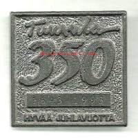 Tuusula 350 v.   1643-1993, Hyvää Juhlavuotta, Uuden Vuoden tina mitali