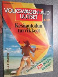 Volkswagen-Audi uutiset 1987 nr 4 -asiakaslehti