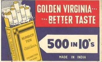 Golden Virginia    - tupakkaetiketti