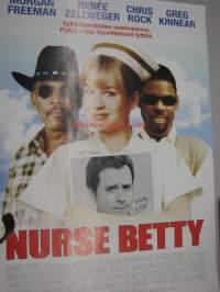 Nurse Betty -elokuvajuliste, Morgan Freeman, Renée Zellweger, Neil LaBute