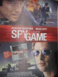 Spy Game -elokuvajuliste, Robert Redford, Brad Pitt, Tony Scott