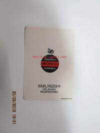 Mokka, Karl Fazer, Helsinki -makeiskääre