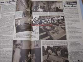 Seura 1. 6. 1949 nr 21 sis. mm. seur. artikkelit / kuvat / mainokset; maajäristysmittarit, kiinalaiset mainokset, Ingrid Bergman ja Roberto Rosselini, Arabia