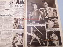 Seura 15. 6. 1949 nr 23 sis. mm. seur. artikkelit / kuvat / mainokset; nyrkkeilijä Elis Ask, Pablo Picasson loma Rivieralla, Sirkka Hirvonen, Kas-Kas-kenkävaha