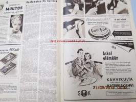 Seura 15. 6. 1949 nr 23 sis. mm. seur. artikkelit / kuvat / mainokset; nyrkkeilijä Elis Ask, Pablo Picasson loma Rivieralla, Sirkka Hirvonen, Kas-Kas-kenkävaha