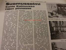 Koneviesti 1972 / 12 -7.6.1972 -sis,mm.artikkelit /kuvat.Suomussalmi kunta kainuussa.Muistitko hivenravinteet ?.Kaasuhitsaus VIII.ym