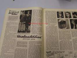 Seura 21. 9. 1949 nr 37 sis. mm. seur. artikkelit / kuvat / mainokset; urheilija Seppo Niemi, totuuksia Hollywoodista, Katriina -kahvimainos, Valmet-mainos
