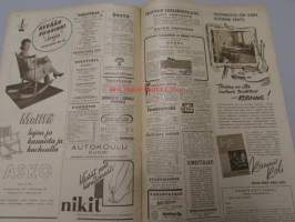 Seura 12. 5. 1948 nr 19-20 sis. mm. seur. artikkelit / kuvat / mainokset; piippumuurarien työ, pikku-Angelan ilmestys, autokoulut, Asko -huonekalumainos
